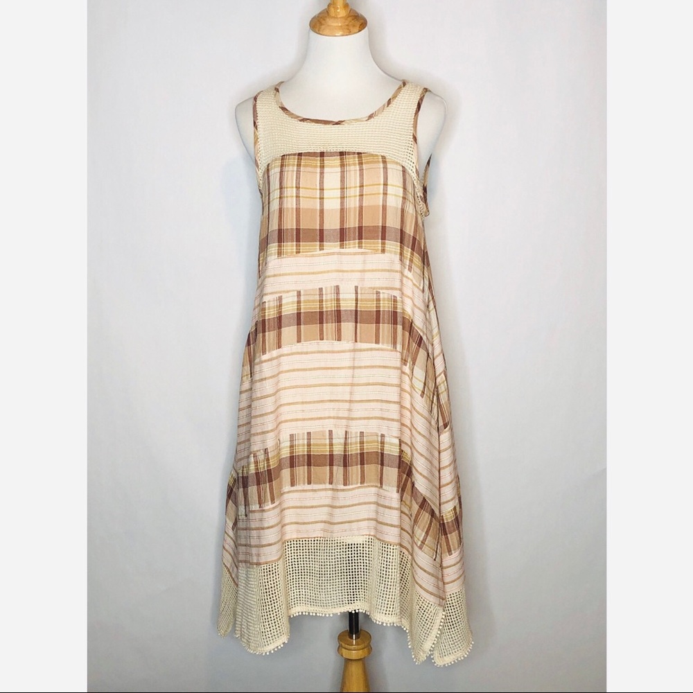 Last Chance…Anthropologie Holding Horses Edgewood Swing Midi Dress xs - Picture 5 of 11